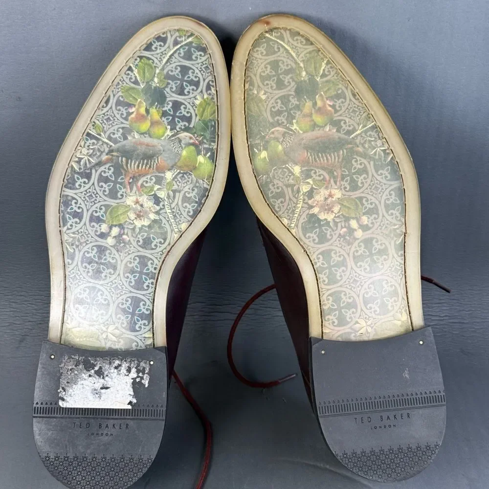 Ted Baker Men's Aokii leather Oxford shoes size 12